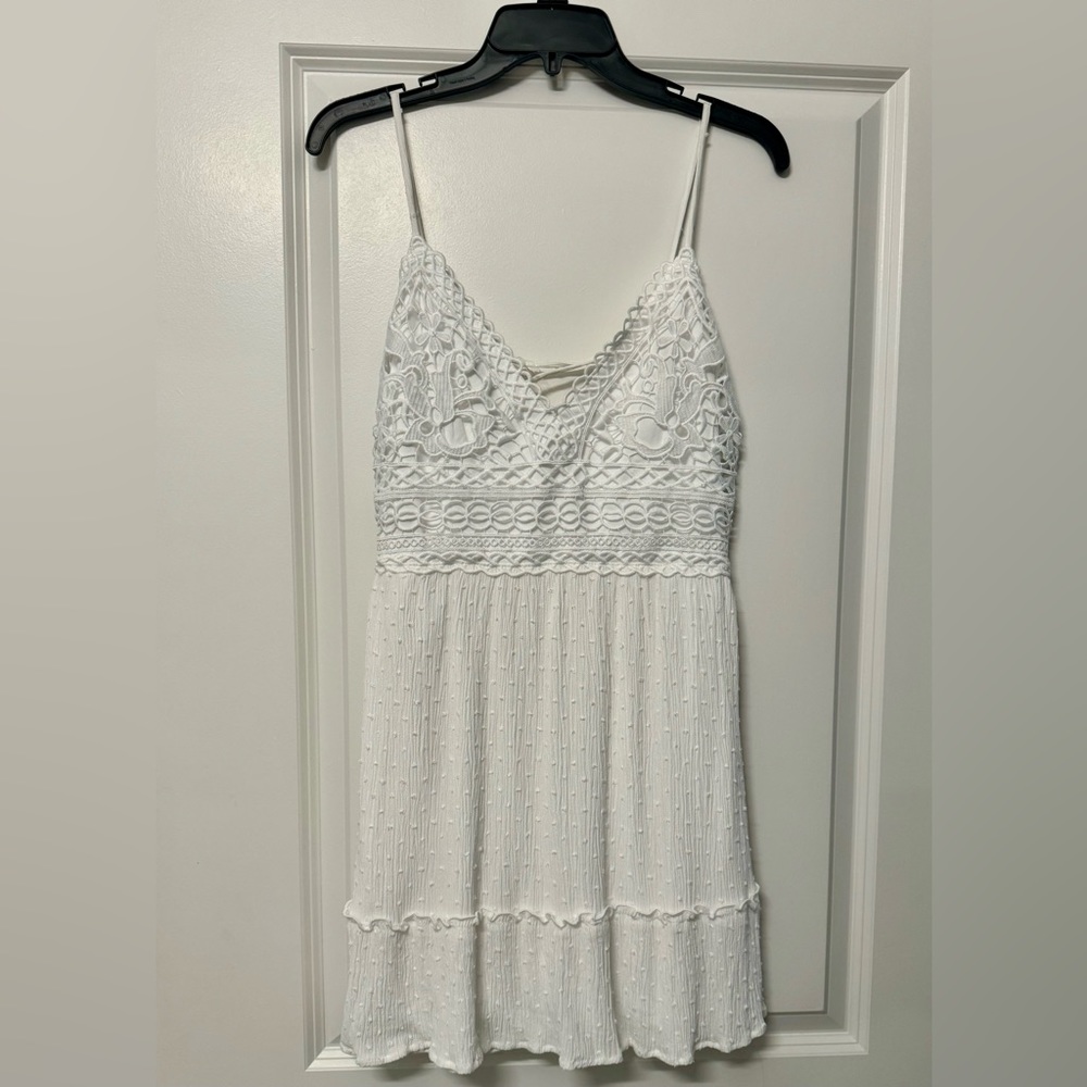 Speechless White Sundress